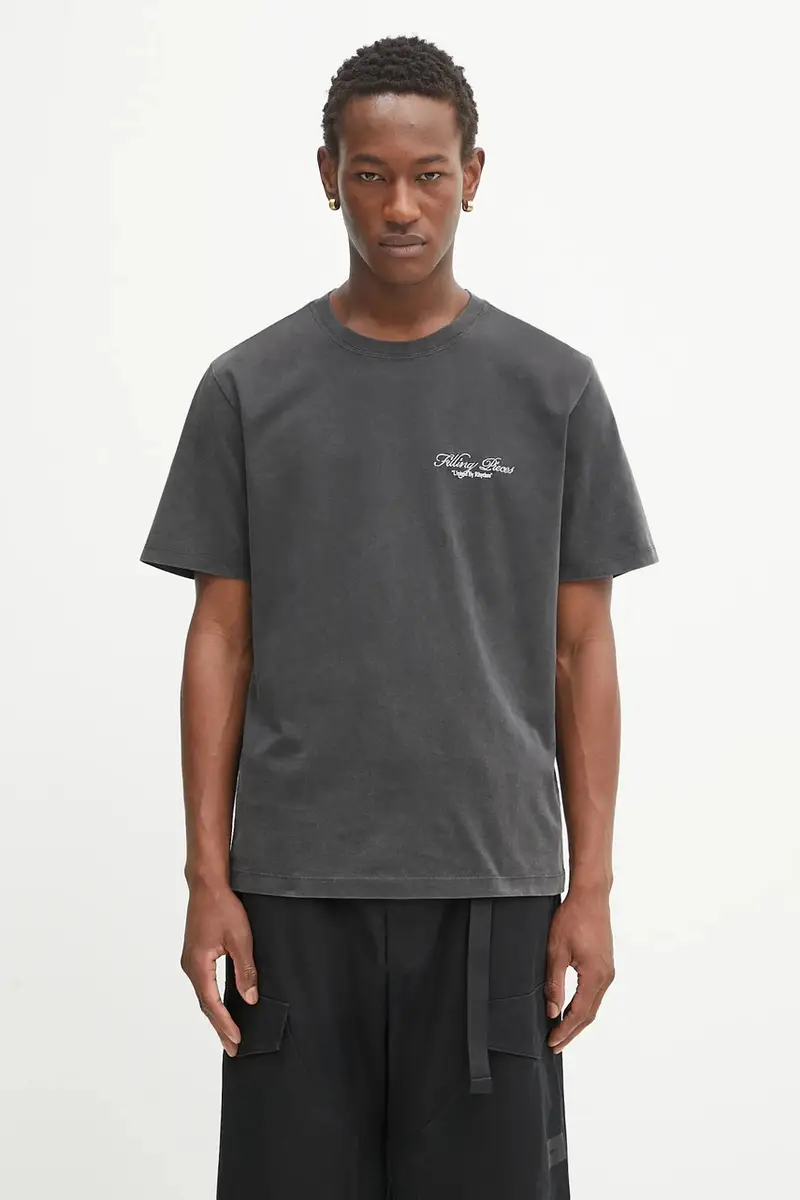 Filling Pieces T-shirt Grigio 3973091 miniatura 3