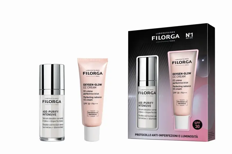 Age Cofanetto Age-Purify + Oxygen-glow CC cream - CC cream, Cofanetti make up, Cofanetto trattamento miniatura 2