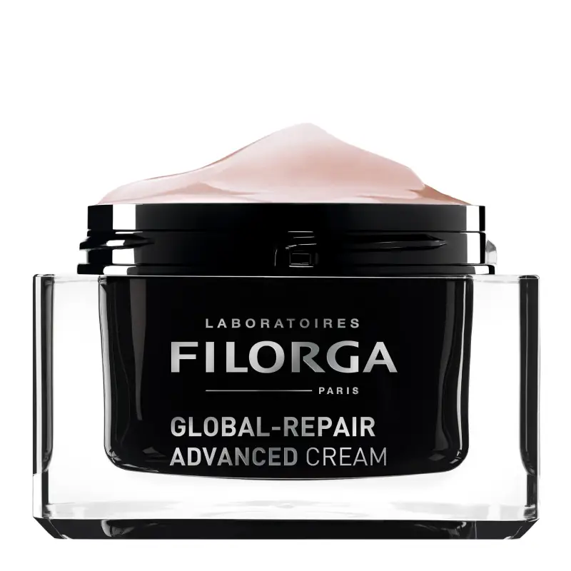 Global Global-Repair Advanced Cream - Trattamento antietà pelli mature, Trattamento viso effetto lifting, Crema antirughe, Crema viso pelle sec miniatura 2