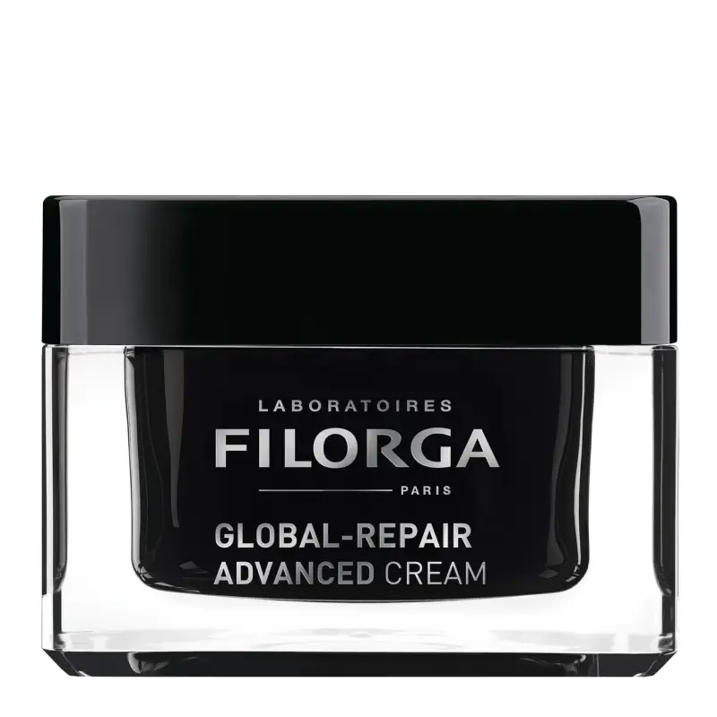 Global Global-Repair Advanced Cream - Trattamento antietà pelli mature,Trattamento viso effetto lifting,Crema antirughe,Crema viso pelle sec