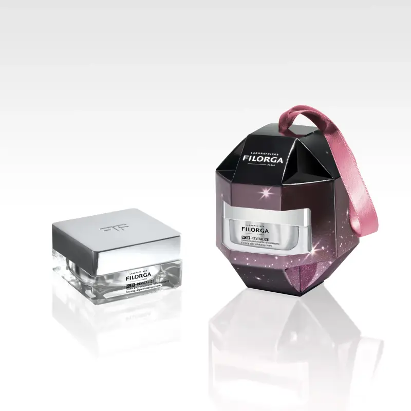 NCEF Cofanetto XMAS 25 NCEF-REVITALIZE - Trattamento antietà pelli mature, Crema antirughe, Cofanetto antirughe miniatura 2