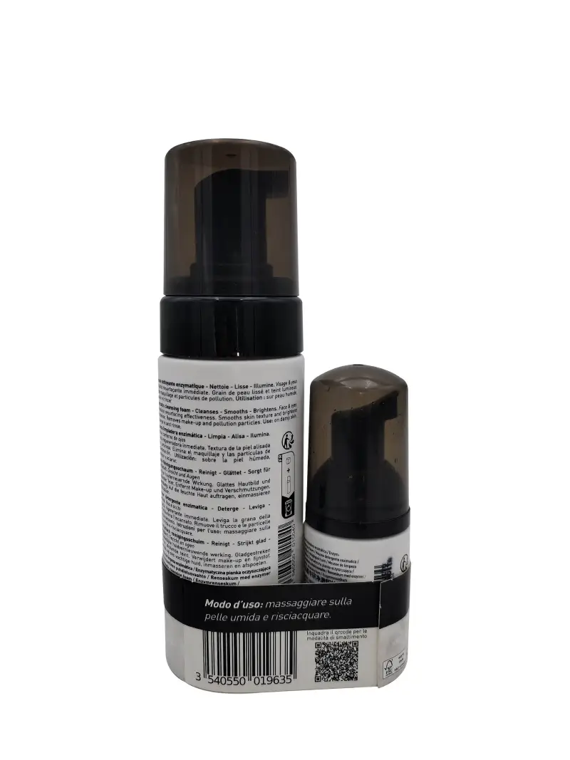 Skin-prep Duo Mousse Nettoyante Enzymatique - Mousse detergente viso, Cofanetto viso e corpo miniatura 4