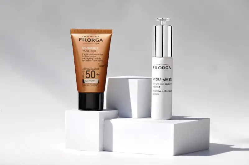 Suncare Cofanetto Hydra-AOX [5] + UV Bronze Face SPF50+ - Cofanetto solare, Cofanetto antirughe miniatura 3