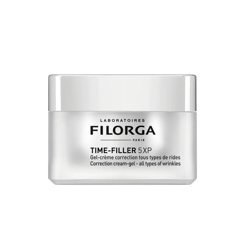 Time Time-Filler 5XP Gel-Crème - Trattamento antietà pelli mature,Crema antirughe,Trattamento viso antirughe