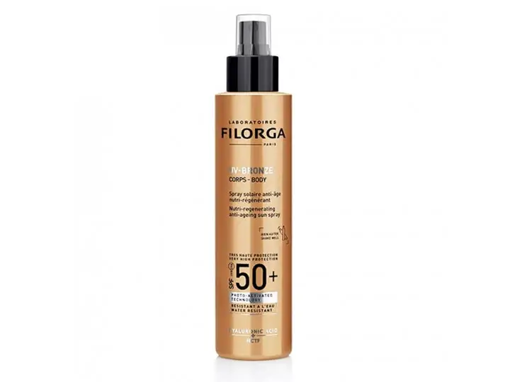 UV-Bronze Body Corps Spray Solare Anti-Age SPF50+ Protezione Altissima 150ml