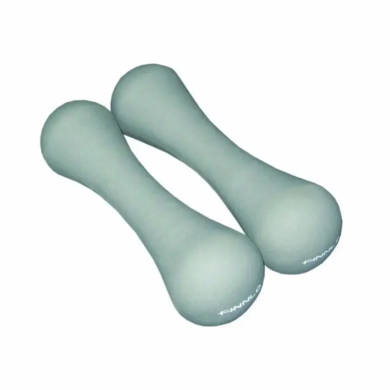 Set di 2 manubri rivestiti in neoprene Finnlo