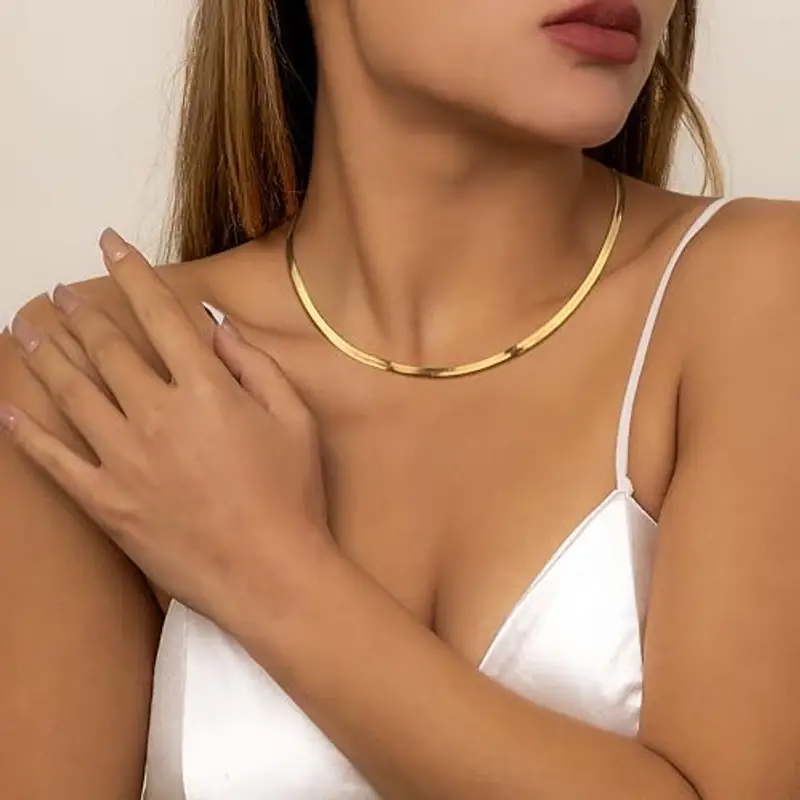 Finrezio Choker Donna Oro 1209769 miniatura 3