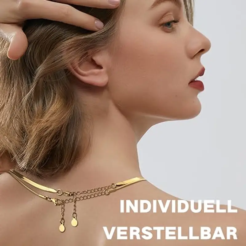 Finrezio Choker Donna Oro 1604297 miniatura 2