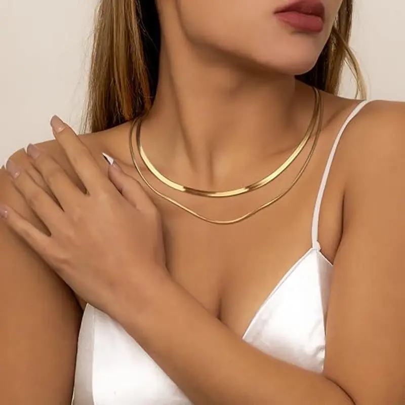 Finrezio Choker Donna Oro 1604297 miniatura 3