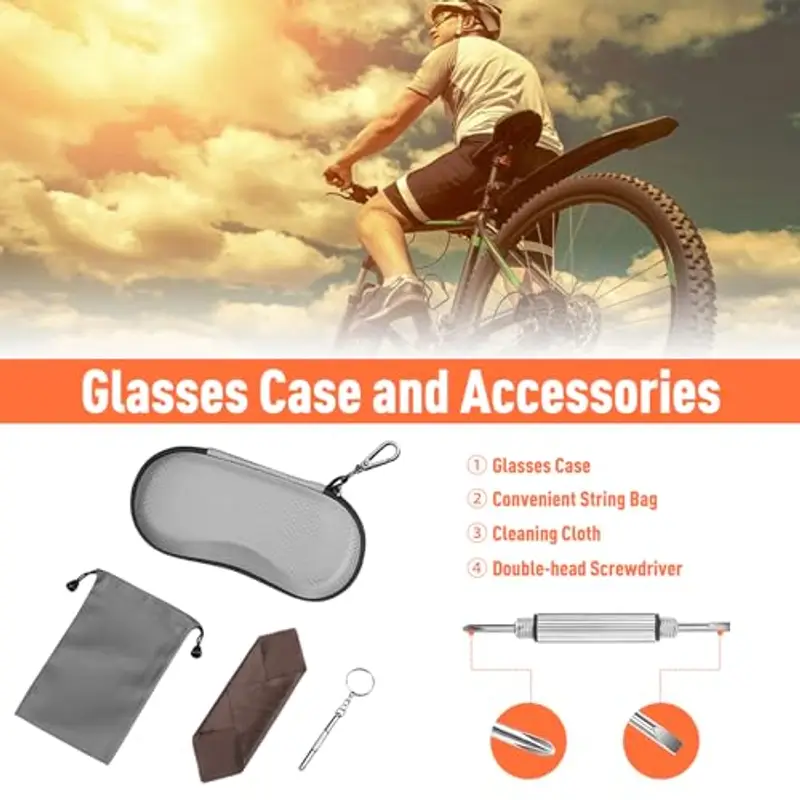 FINTIE Occhiali da sole Uomo Grigio 1957837 miniatura 2