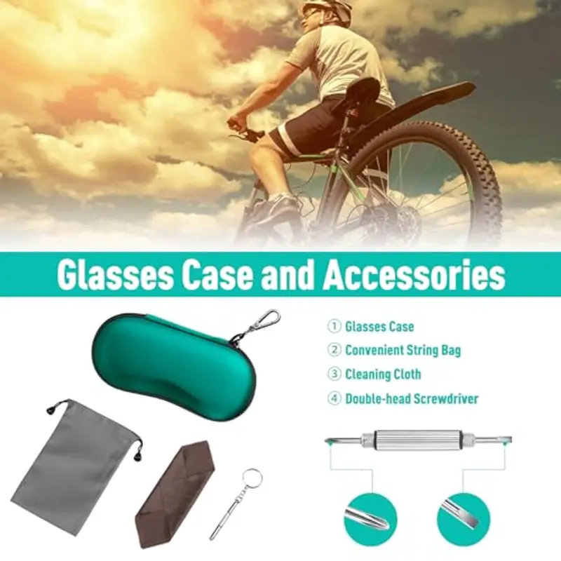 FINTIE Occhiali da sole Uomo Verde 1957839 miniatura 2