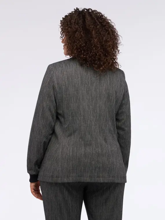 Fiorella Rubino Blazer Donna Grigio 3529001 miniatura 3