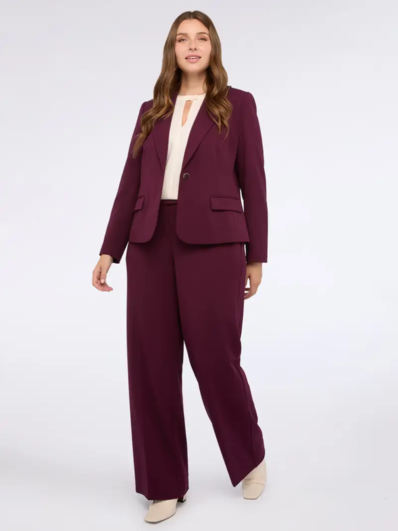 Fiorella Rubino Blazer Donna Bordeaux 1883690 miniatura 2