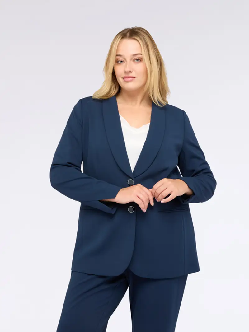 Fiorella Rubino Blazer Donna Blu 1916593 miniatura 2