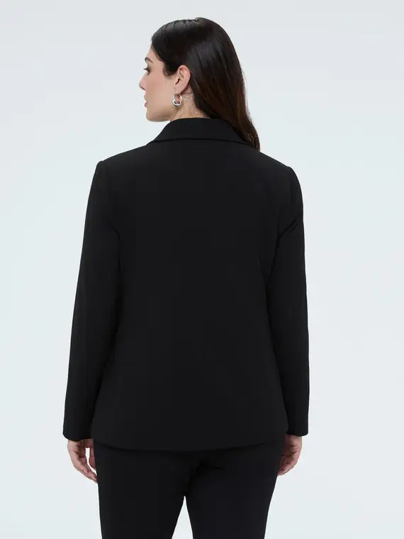 Fiorella Rubino Blazer Donna Nero 4246486 miniatura 2