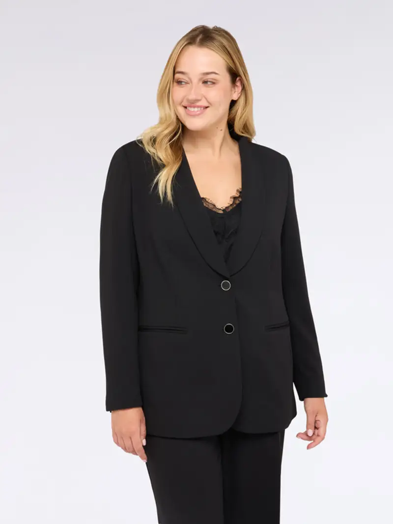 Fiorella Rubino Blazer Donna Nero 1883682 miniatura 2