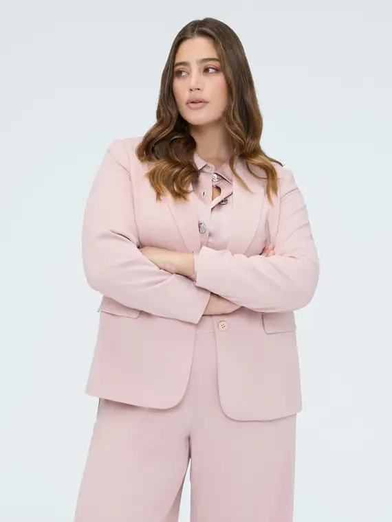 Fiorella Rubino Blazer Donna Rosa 4246487 miniatura 3
