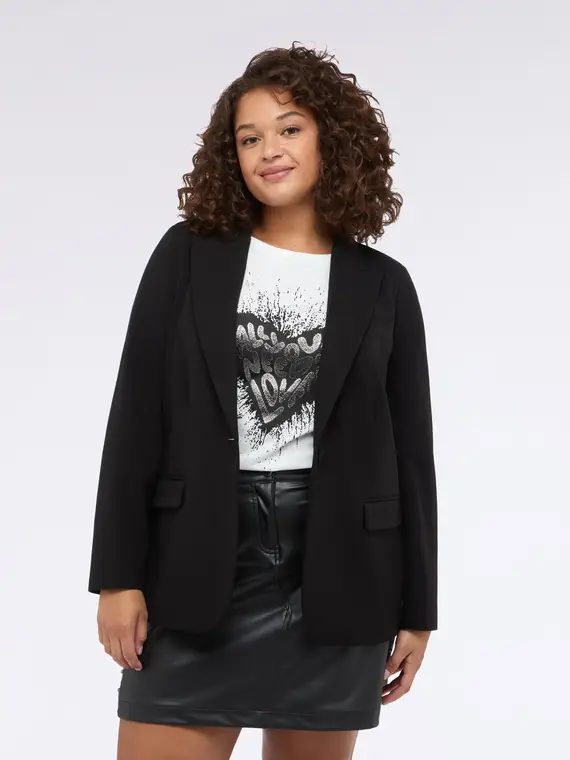 Fiorella Rubino Blazer Donna Nero 2811332