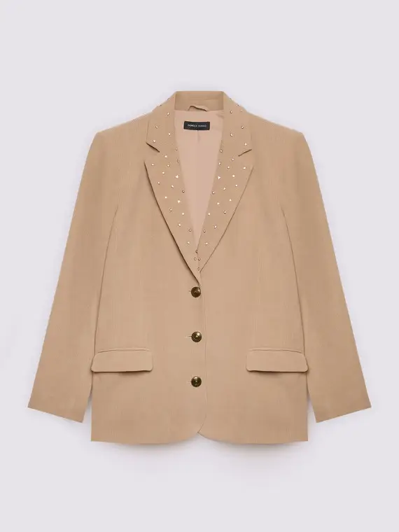 Fiorella Rubino Blazer Donna Beige 3474414