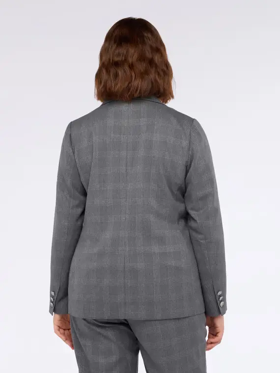 Fiorella Rubino Blazer Donna Grigio 2811333 miniatura 3