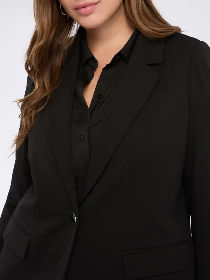 Fiorella Rubino Blazer Donna Nero 1883688 miniatura 3