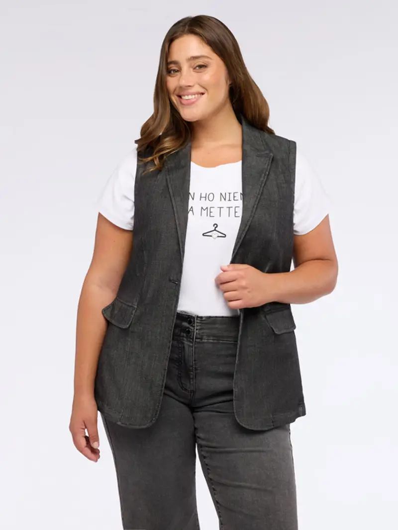 Fiorella Rubino Blazer Donna Nero 2467062 miniatura 3