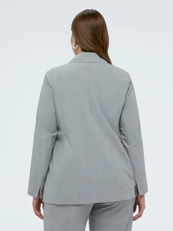 Fiorella Rubino Blazer Donna Grigio 4246482 miniatura 3