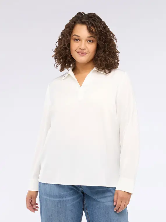 Fiorella Rubino Polo Donna Bianco 2771747 miniatura 3