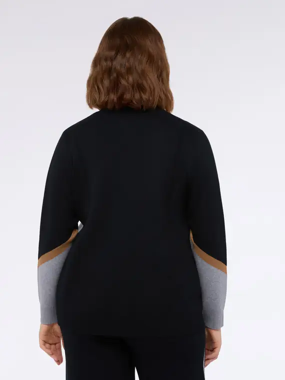 Fiorella Rubino Cardigan Donna Nero 3177069 miniatura 2