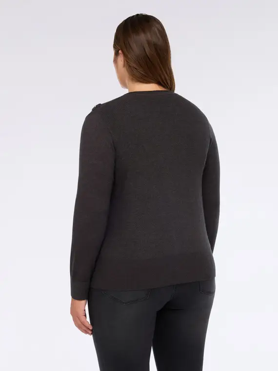 Fiorella Rubino Cardigan Donna Grigio 2811295 miniatura 2