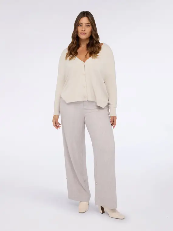 Fiorella Rubino Cardigan Donna Bianco 3177059