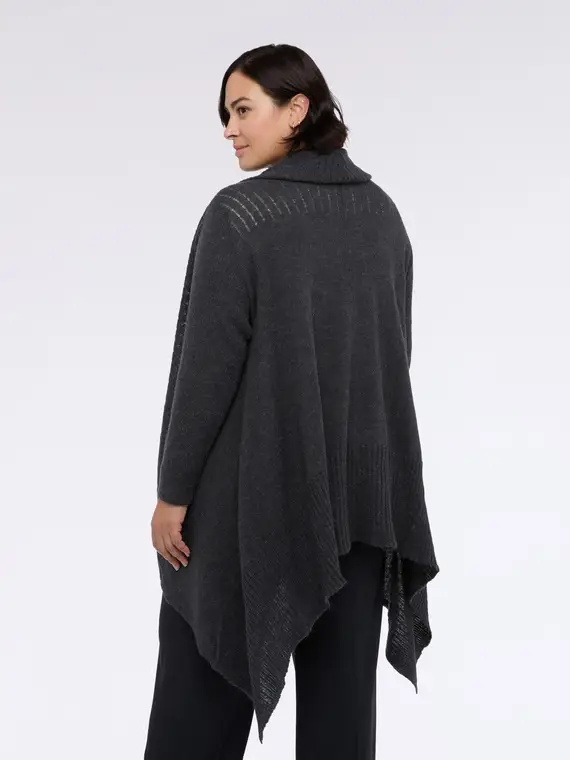 Fiorella Rubino Cardigan Donna Grigio 3435765 miniatura 2
