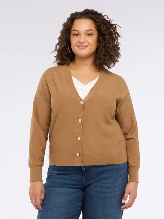 Fiorella Rubino Cardigan Donna Beige 2811291