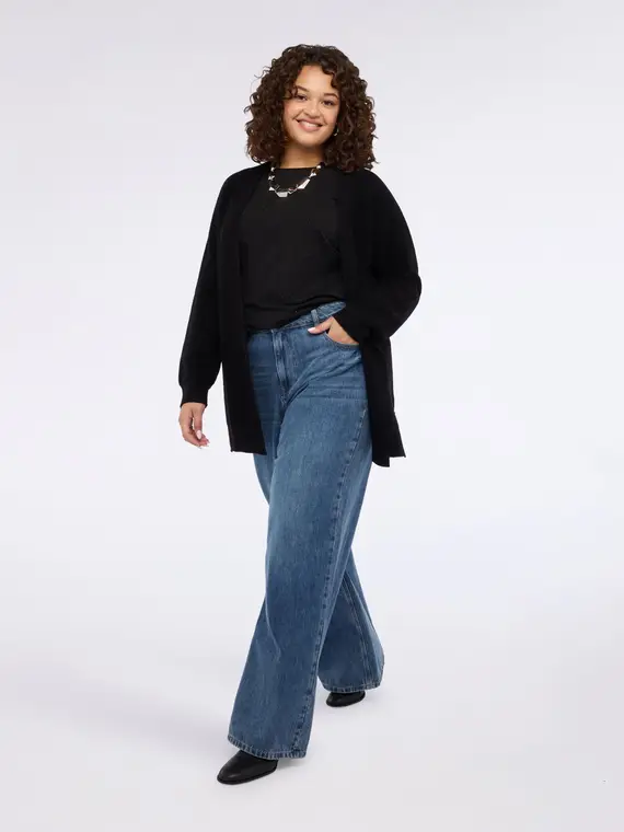 Fiorella Rubino Cardigan Donna Nero 3790785