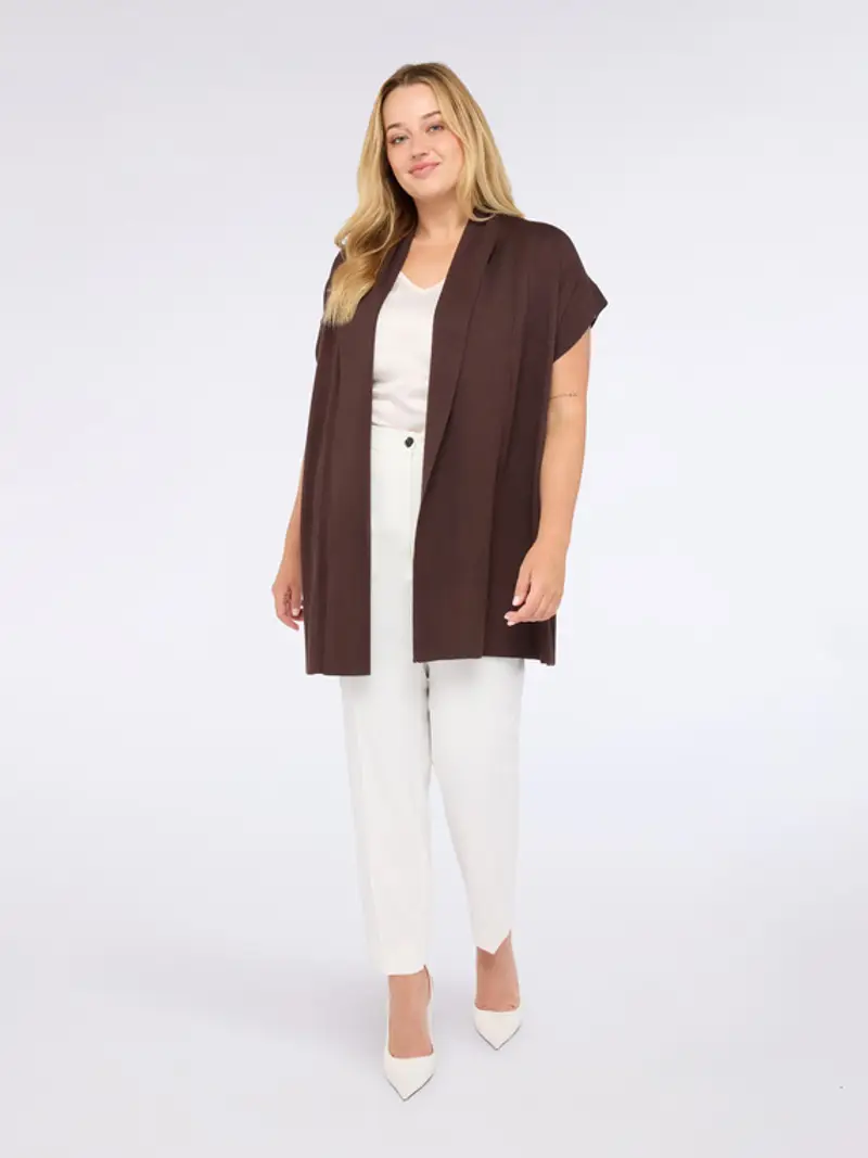 Fiorella Rubino Cardigan Donna Marrone 2262603
