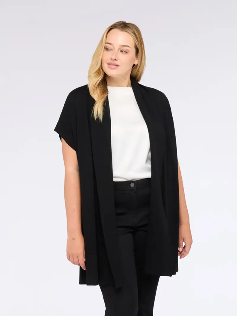 Fiorella Rubino Cardigan Donna Nero 2329462