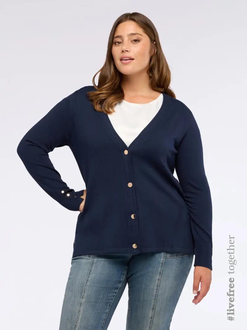 Fiorella Rubino Cardigan Donna Blu 2262590