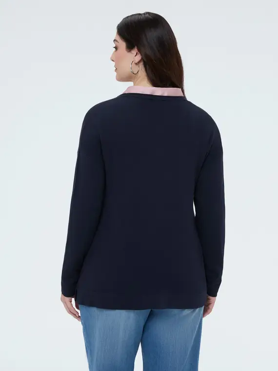 Fiorella Rubino Cardigan Donna Blu 4246398 miniatura 2