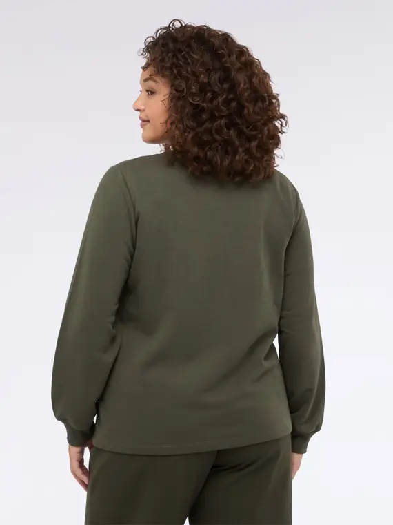 Felpa con stampa floreale Donna, (44-46 IT) miniatura 2