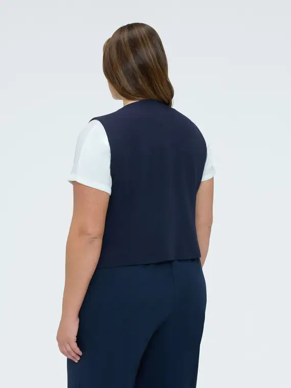 Fiorella Rubino Gilet Donna Blu 4246386 miniatura 2