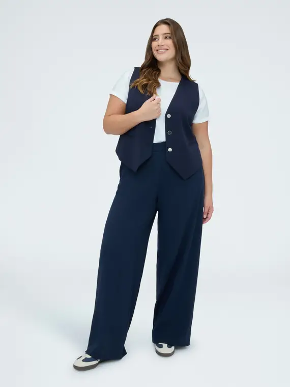 Fiorella Rubino Gilet Donna Blu 4246386 miniatura 3