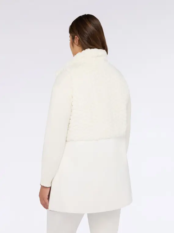 Fiorella Rubino Gilet Donna Bianco 3288327 miniatura 2