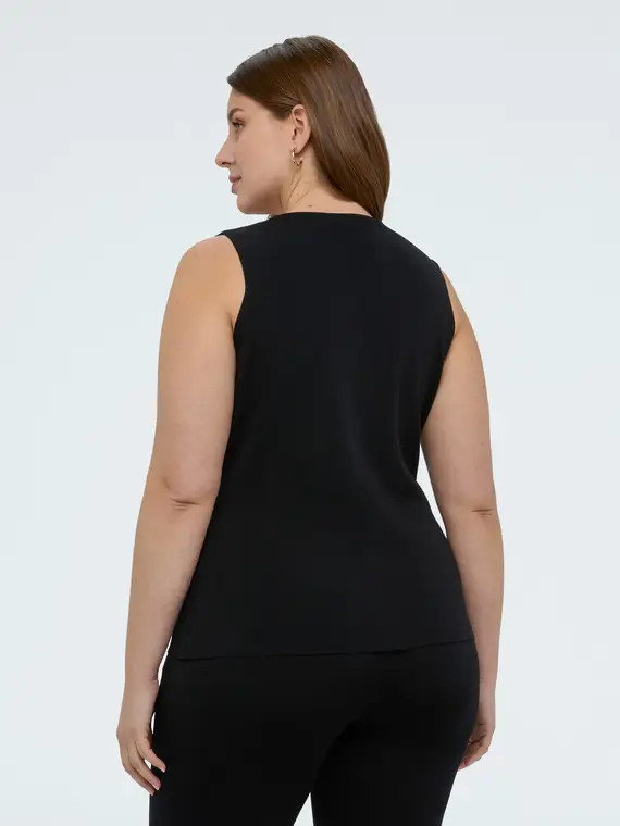 Fiorella Rubino Gilet Donna Nero 4246403 miniatura 2