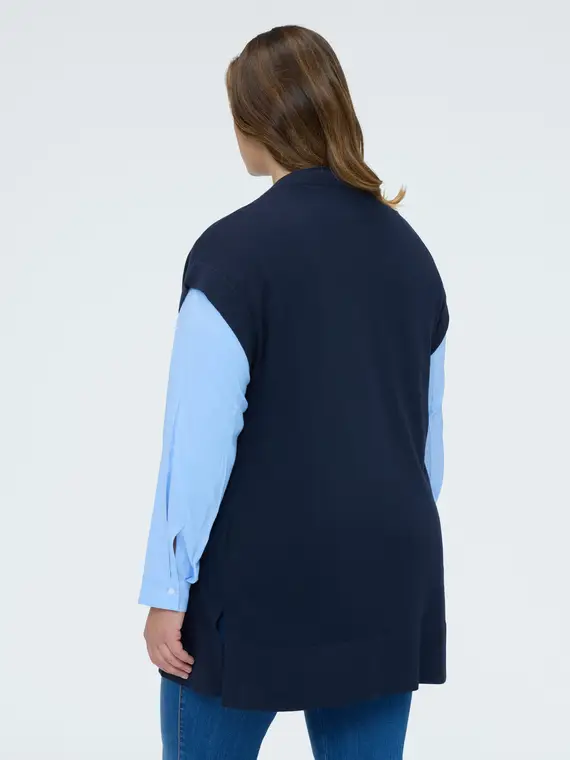 Fiorella Rubino Gilet Donna Blu 4246409 miniatura 2