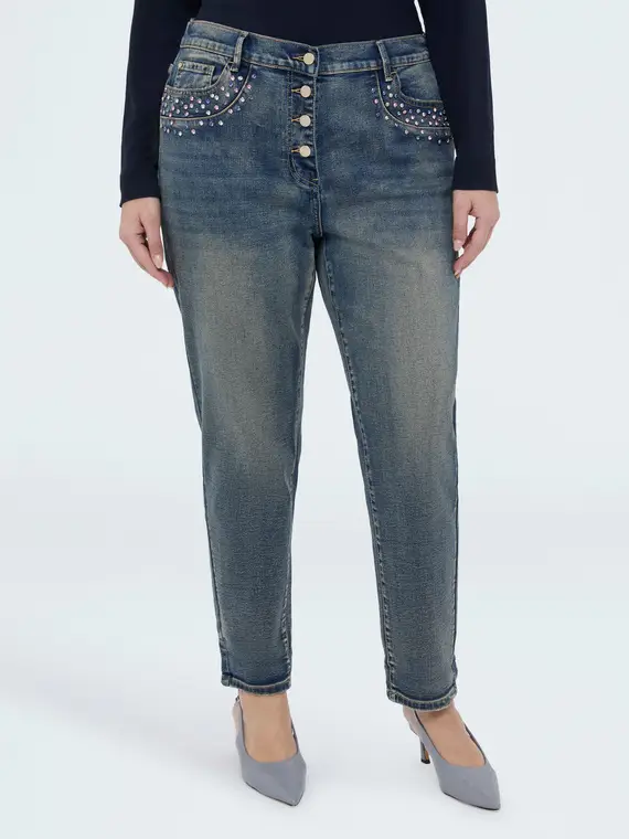 Fiorella Rubino Jeans Donna Azzurro 4246450 miniatura 3