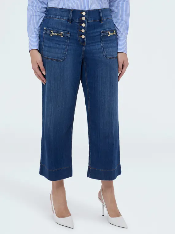 Fiorella Rubino Jeans Donna Blu 4246433 miniatura 3