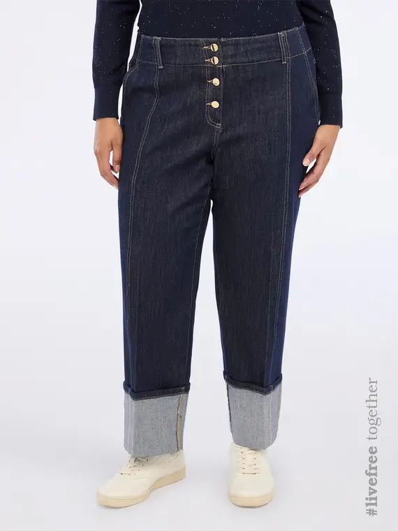 Fiorella Rubino Jeans Donna Blu 2811312