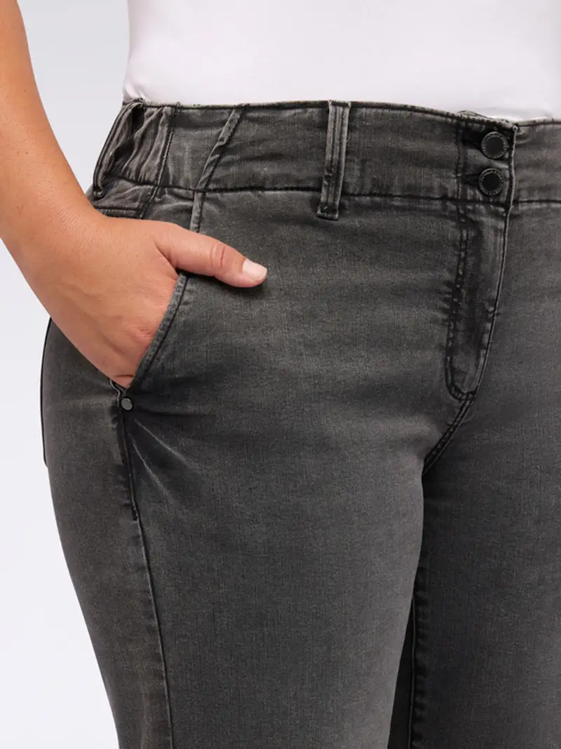 Fiorella Rubino Jeans Donna Grigio 1294680 miniatura 2