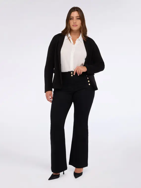 Fiorella Rubino Jeans Donna Nero 2811316 miniatura 3