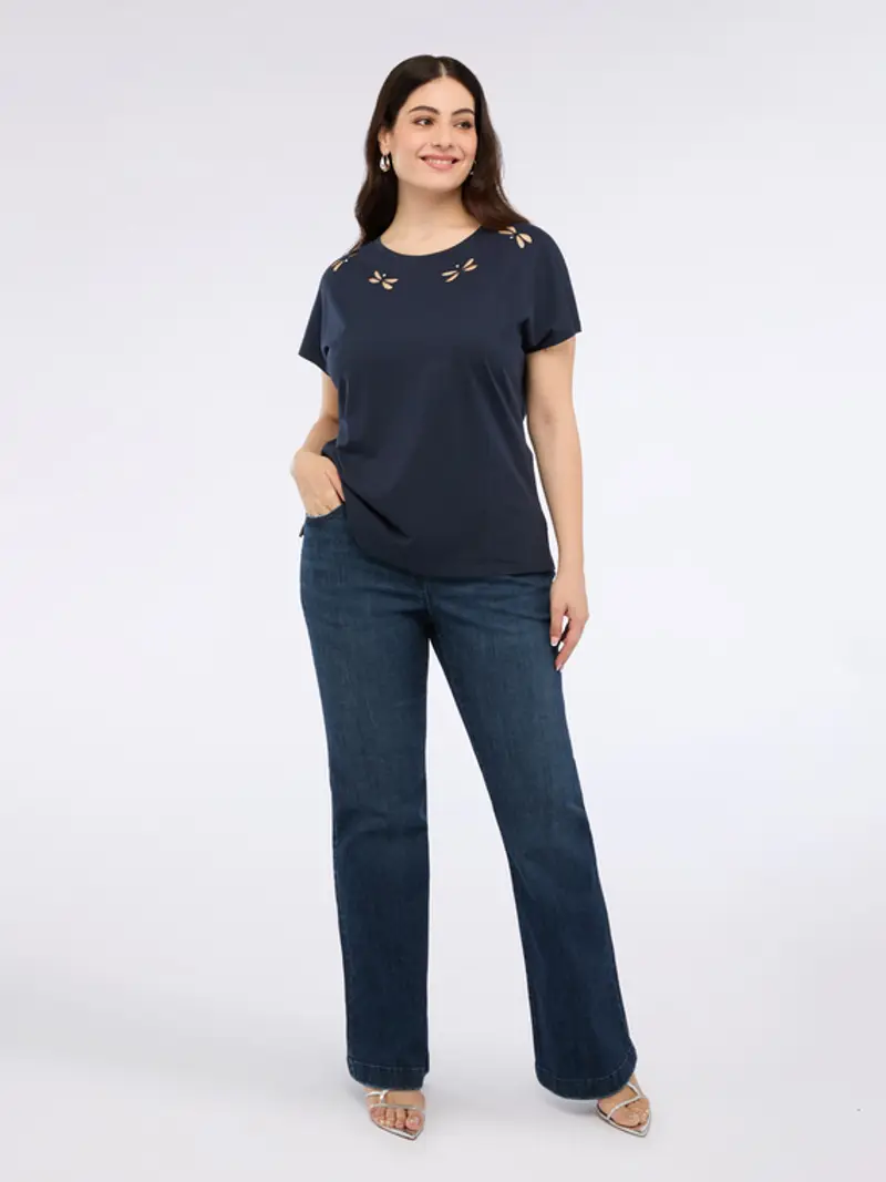 Fiorella Rubino Jeans Donna Blu 1285015